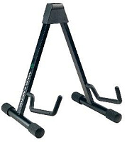 K&M 17541-013-55 black стойка для акустических гитар без держателя грифа, 2.0 кг, 420 мм