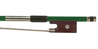 ANTON BRETON AB-110GN Brazilwood Student Violin Bow 1/4 Green смычок для скрипки, круглая трость