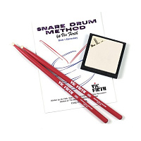 VIC FIRTH LPAD Launch Pad Kit  тренировочный набор (включает пэд, палочки SD1JR, учебное пособие)