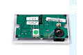 CVGaudio WCP-D2W   Настенный зональный удаленный контроллер управления CVGaudio PMM- 380 CAT5e/6 с линейным (2RCA) и микрофонным (XLR) входами, громкость, выбор входа, удаление 100m, белый пластик