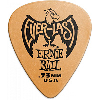 ERNIE BALL 9190  медиатор Everlast делриновый нескользящий, 0,73 мм