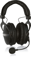 Behringer HLC 660M многофункциональная гарнитура, динамические драйверы 50 мм (20-20000 Гц), микрофон (100-20000 Гц), 150 Ом, 96 дБ, кабель 3 м