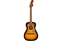FENDER MALIBU PLAYER SUNBURST WN электроакустическая гитара, цвет санберст