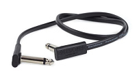 Rockboard RBO CAB PC F 30 BLK  Кабель для коммутации гитарных эффектов, 30 см, чёрный