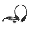 BEHRINGER HS20 USB-гарнитура с микрофоном для интернет-телефонии и конференций, с регулировкой громкости