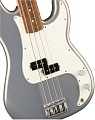 FENDER PLAYER PRECISION BASS®, PAU FERRO FINGERBOARD, SILVER 4-струнная бас-гитара, цвет серый