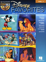 HL00316163 - PIANO SOLO PLAY ALONG VOLUME 1 DISNEY FAVORITES PF BK/CD