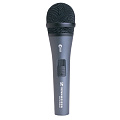 SENNHEISER E 825-S микрофон вокальный, динамический, кардиоидный, 80 – 15000 Гц, 1,5 мВ/Па, 350 Ом