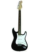 ARIA STG-003 BK Гитара электрическая. Корпус: липа.Гриф: клён. Накладка на гриф: палисандр.