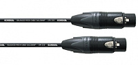 Cordial CPP 0,15 FF кабель XLR female/XLR female, разъемы Neutrik, 0,15 м, черный