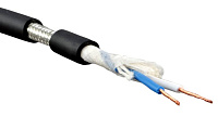 Canare L-2T2S BLK микрофонный кабель, 6 мм, чёрный