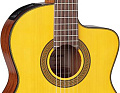 Takamine GC3CE NAT классическая электроакустическая гитара, цвет натуральный, материал верхней деки массив кедра