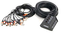 Cordial CYB 8-4 C мультикор (stagebox) 8xinput, 4xoutput, XLR male, 30,0 м, черный