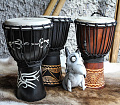YUKA DJWN08-16BR2 Джембе, веревочная настройка,серии Natural,коричневый,8"(20см)х 6"(40)