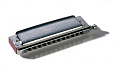 HOHNER Mellow Tone (M753801)  губная гармоника - Chromatic, 12 отверстий, 48 язычков, корпус - груша, язычки - медь (1.05 мм)