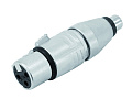Neutrik NA2FPMF адаптер-переходник, 3-контактный XLR мама - RCA мама