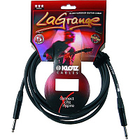 KLOTZ LAGPP0450 готовый инструментальный кабель серия 'La Grange' GY107, длина 4.5м, моно Jack Neutrik - моно Jack Neutrik