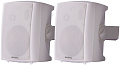 Audac LX503MK2/W Комплект (активная + пассивная) трехполосных акустических систем 5'', 2х40 Вт