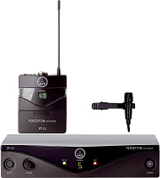 AKG Perception Wireless 45 Pres Set BD B1 (748.100-751.900)  радиосистема с поясным передатчиком и петличным микрофоном