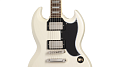 EPIPHONE 1961 Les Paul SG Standard Aged Classic White электрогитара, цвет белый, в комплекте кейс