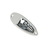 Gotoh JCS-1-C  площадка крепления гнезда (jackplate), Strat style, хром