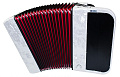 HOHNER Nova III 96 (A4271) white кнопочный аккордеон 7/8, трехголосный