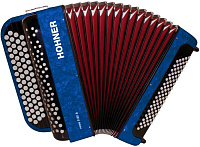 HOHNER Nova II 80 A (A1244) dark blue - ученический баян, 3/4, гриф С