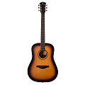 ROCKDALE Aurora D3 SBST Акустическая гитара дредноут, цвет санберст, сатиновая отделка