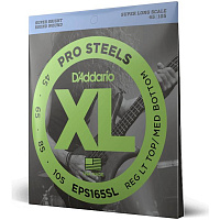 D'ADDARIO EPS165SL струны для 4-струнной бас-гитары, сталь, Super Long, 45-105