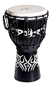 YUKA DJWTT07-16  джембе, веревочная настройка, размер: 7"(18см) x 16"(40см), материал - дерево, мембрана - натуральная кожа, серия Tribal Tattoo