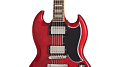 EPIPHONE 1961 Les Paul SG Standard Aged 60s Cherry электрогитара, цвет вишневый, в комплекте кейс