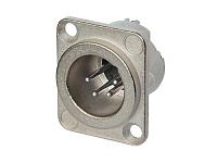 AVCLINK C4MD-LX Разъем XLR панельный, 4 контакта, штекер, тип D
