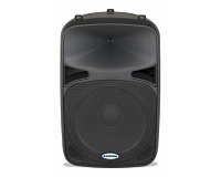 SAMSON Auro D15 пассивная акустическая система, 15" НЧ, 1 3/8" ВЧ, 400 Вт RMS, 8 Ом, размеры 450х342х698 мм, вес 18.5 кг, корпус пластик, большие ручки