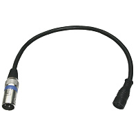 Involight BAR CABLE DMX IN переходник с влагозащищённого разъёма на XLR3, 40 см