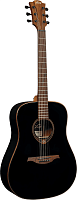 LAG T-118D BLK Акустическая гитара, дредноут, цвет черный