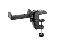 K&M 16085-000-55  держатель для наушников со струбциной, для стола или микр.стойки, поворотный