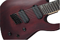 JACKSON DKAF7 STAINED MAH электрогитара 7 струнная, мультимензурная, цвет багровый
