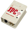Radial JPC активный дибокс для звуковых карт и A/V, вход 2x RCA, сквозн. кан. 2x RCA, выход 2x XLR