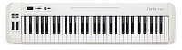 SAMSON CARBON 61 USB MIDI-клавиатура, 61  чувствительная к скорости нажатия клавиша, 2 колеса (модуляция и питч), назначаемый энкодер и ползунок громкости. iPad/PC/Mac совместимость. Вес 6,1 кг 