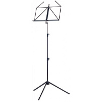 K&M 10010-000-55 black пюпитр складной L 460mm, 1.3kg, MD:435x215mm, H:625/1240mm