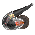 WESTONE AM PRO10 Clear  Внутриканальные наушники, съемный кабель,  один драйвер на наушник, частотный диапазон 20-16 000Гц, сопротивление 25Ом, чувствительность 114 дБ, цвет корпуса - прозрачный