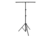 EUROLITE A2 Steel lighting stand  Стальной Т-образный световой штатив на треноге (с горизонтальной перекладиной на 4 прибора), диапазон регулировки высоты от 1,15 м до 2,6 м. Стандартное TV-крепление диам. 20 мм. Максимальная нагрузка 14 кг 