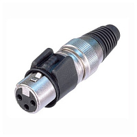 Neutrik NC3FX-HD кабельный разъем XLR female влагозащищенный корпус