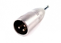 Proel AT300 Переходник XLR3 - папа - моноджек 6.3 мм