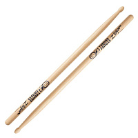 ZILDJIAN ZASTP THOMAS PRIDGEN ARTIST SERIES барабанные палочки с деревянным наконечником, именные, материал орех