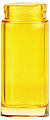 DUNLOP 278 Yellow Blues Bottle Regular Large Cлайд стеклянный в виде бутылочки, желтый
