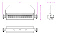 Involight LEDSTROB200  светодиодный стробоскоп, SMD 5050 (132 светодиода), цвет белый