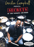 HL00114496 - CAMPBELL GORDEN SECRETS OF THE WORKING DRUMMER DRUMS DVD