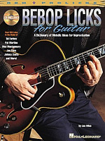 HL00695656 - BEBOP LICKS FOR GUITAR TAB BOOK/CD