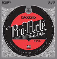 D'ADDARIO EJ30 струны для классической гитары, Silver, Normal Tension